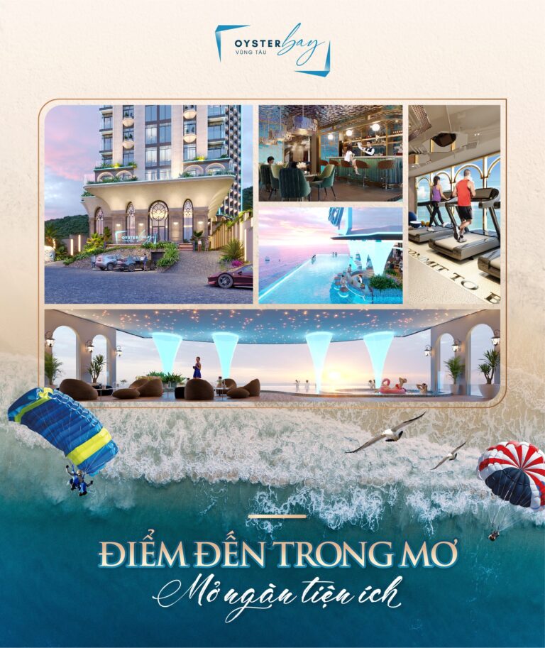 Căn hộ Oyster Bay Vũng Tàu Điểm đến trong mơ, Mở ngàn tiện ích Sale Home