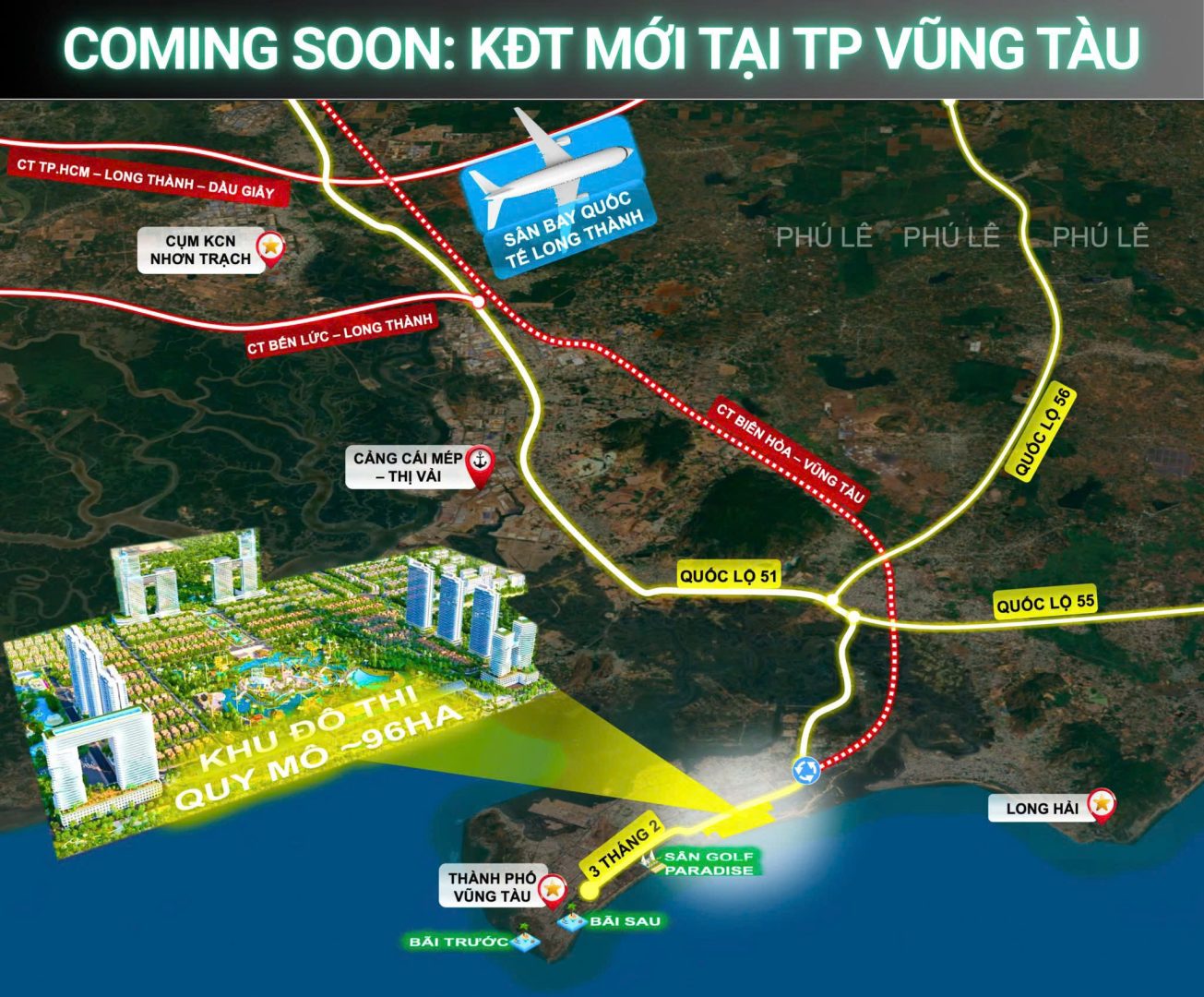 vị trí dự án Blanca City