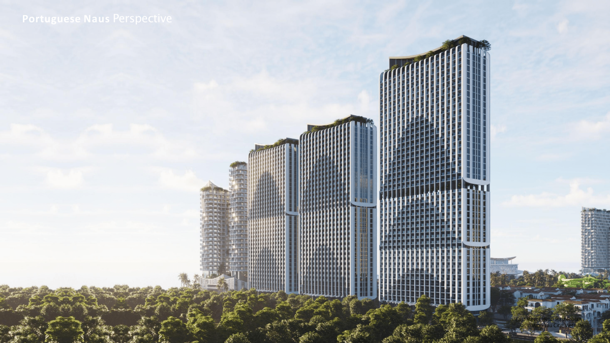 Phối cảnh condotel Blanca City